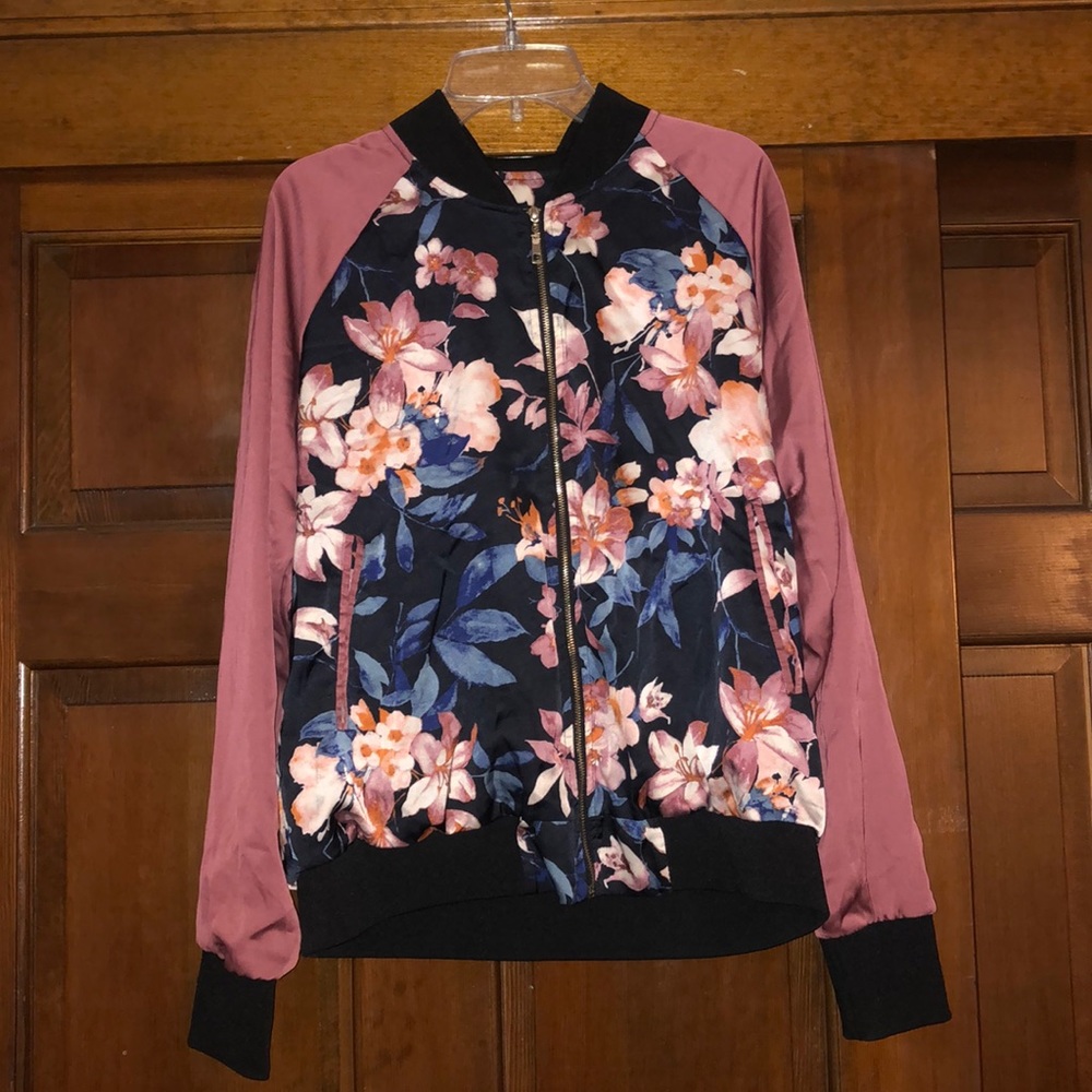 Floral sweater